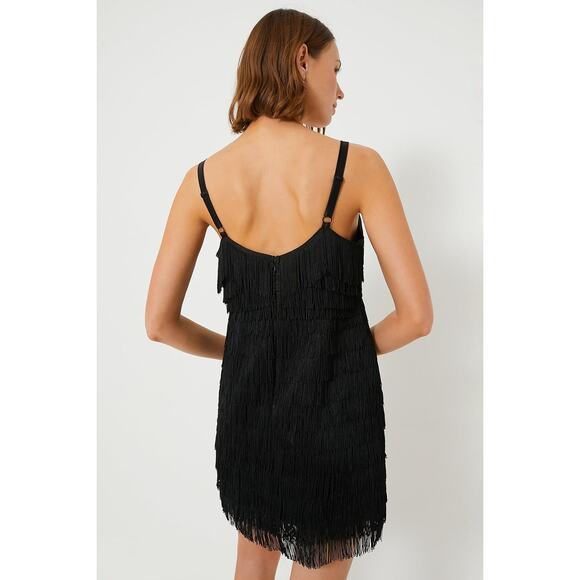 TUCKERNUCK Black Bristol Dress Size L NWT Retail $198 Tuckernuck - Picture 2 of 8